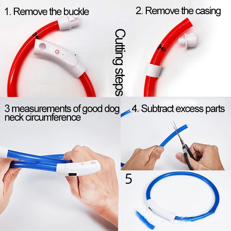 LED Luminous Dog Collar