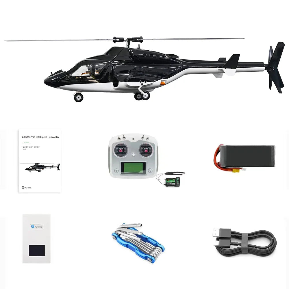Airwolf 450L GPS RC Helicopter (Ready-to-Fly)