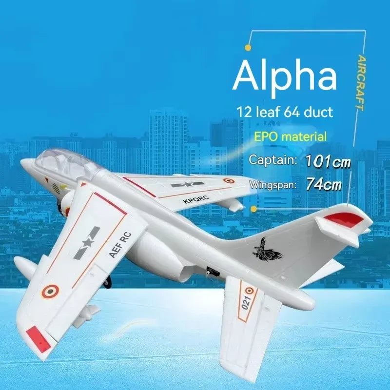 Alpha MC6C 101cm 64mm EDF Jet RC Airplane (Assembly Kit)