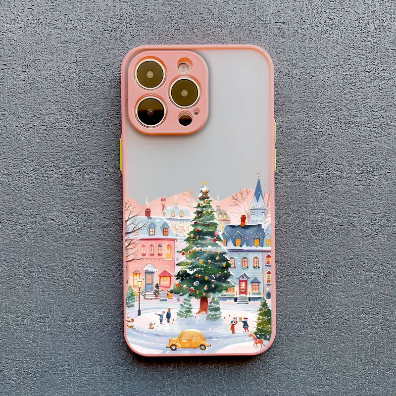 Cartoon Christmas Style iPhone 17 Case