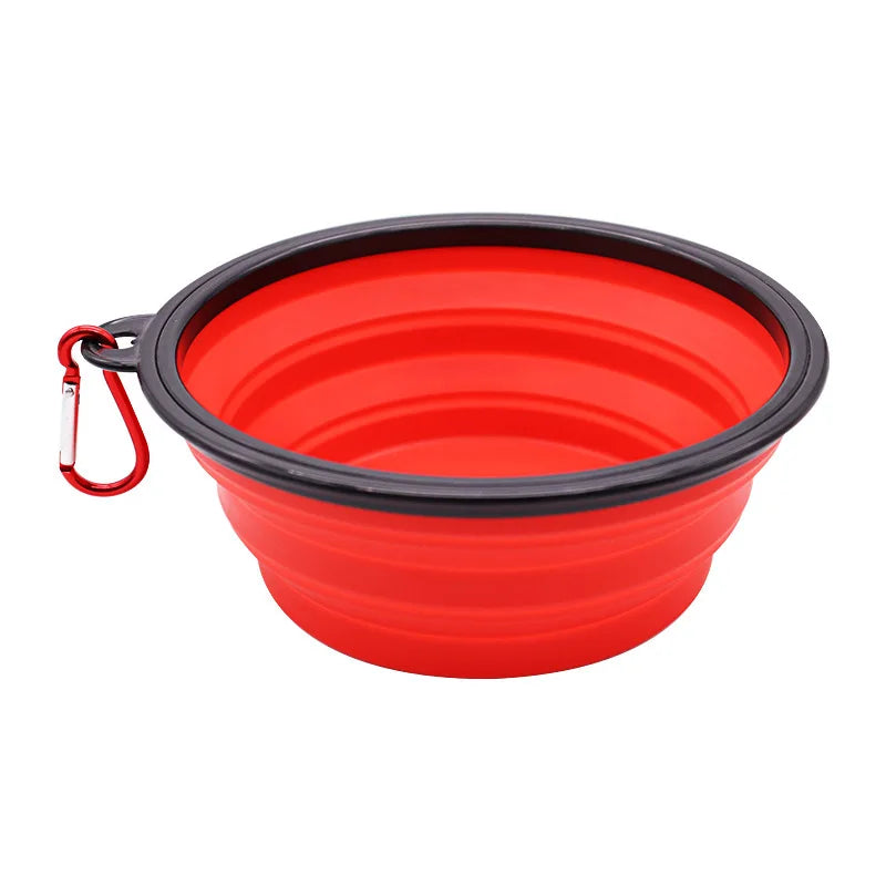 Portable Folding Pet Bowl – 2-in-1