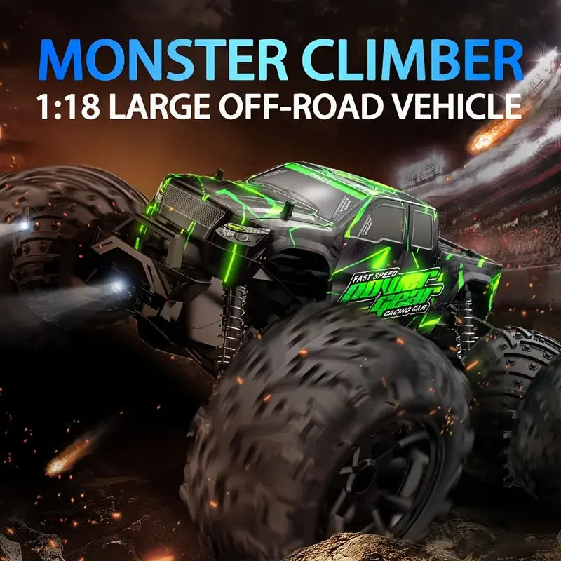 1:18 High-Speed RC Monster Off-Road Car