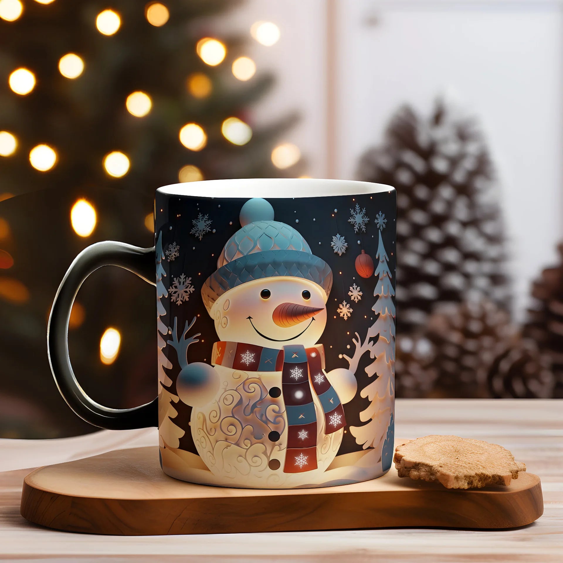 Christmas Heat-Sensitive Color Changing Mug