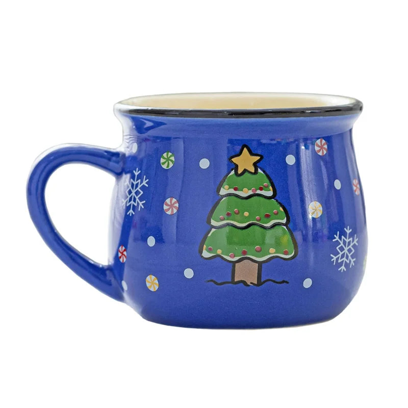 Christmas Cartoon Ceramic Mug – 150ml