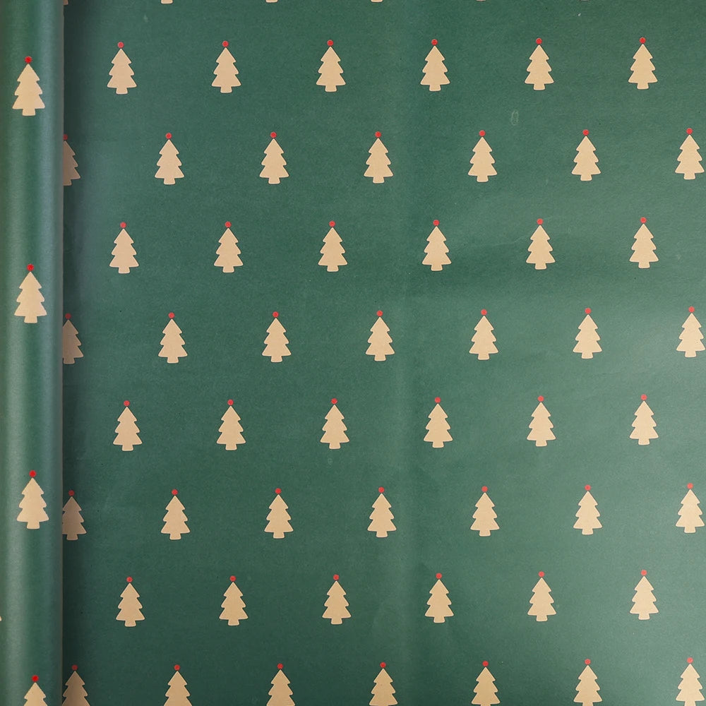 Vintage Kraft Christmas Wrapping Paper