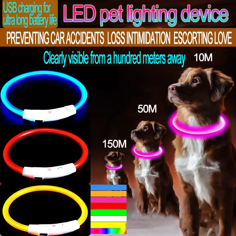 LED Luminous Dog Collar