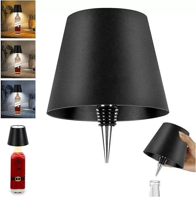 Wireless Bottle LED Table Lamp