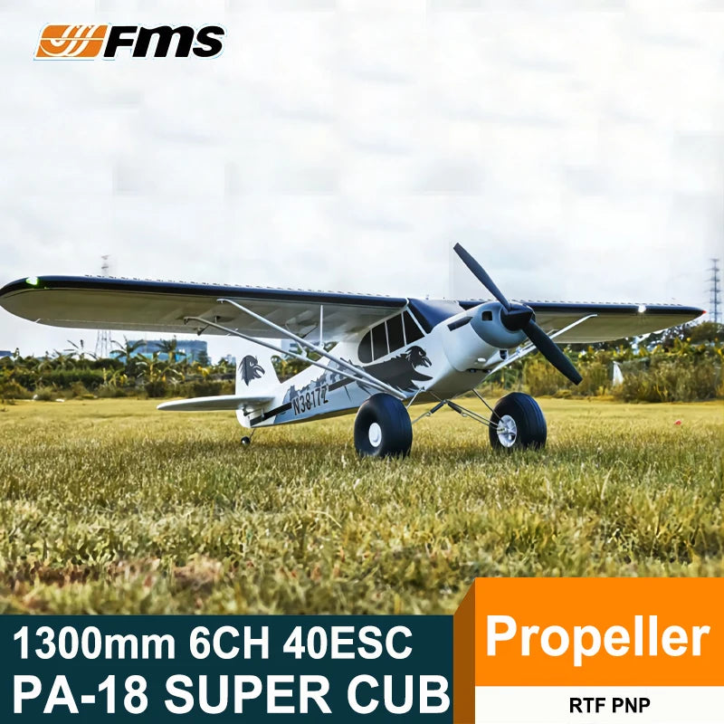 FMS PA-18 Super Cub 1300mm RC Airplane (PNP)