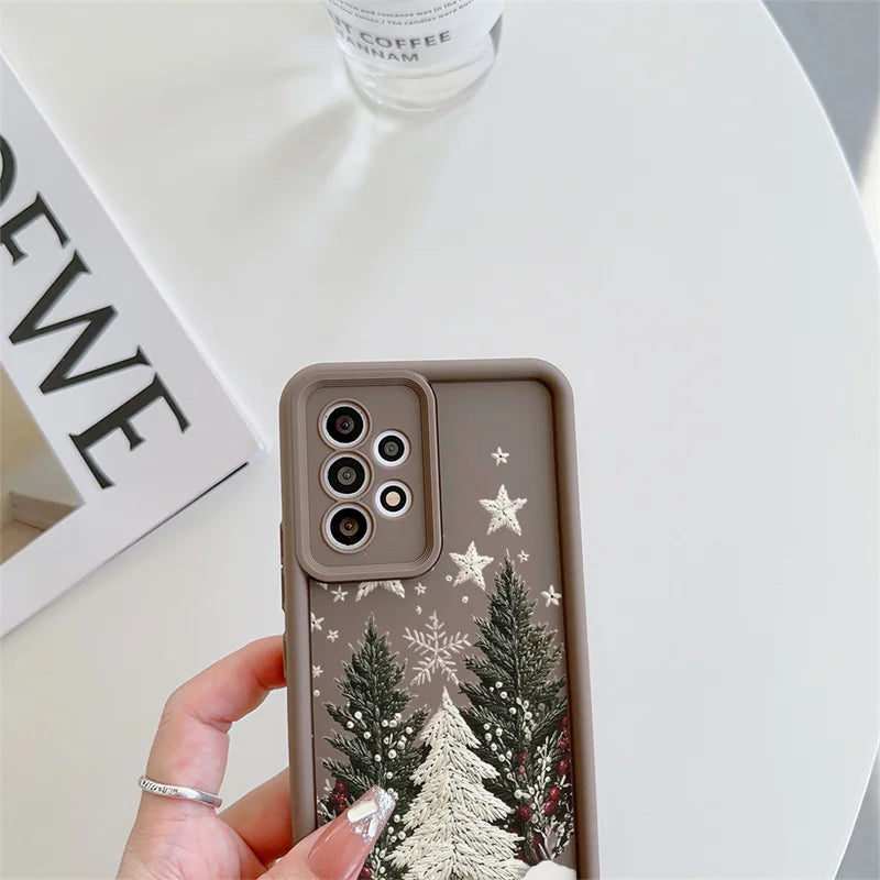 Christmas Tree Silicone Shockproof Case for iPhone