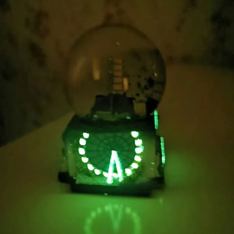 Chernobyl Pripyat Nuclear Power Plant Memorial Snow Globe