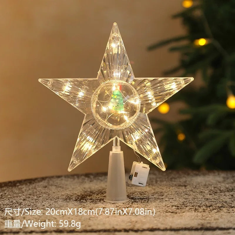 LED Christmas Tree Star Topper