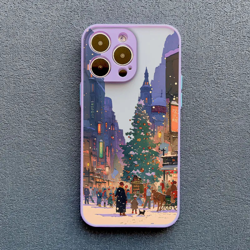 Cartoon Christmas Style iPhone 17 Case