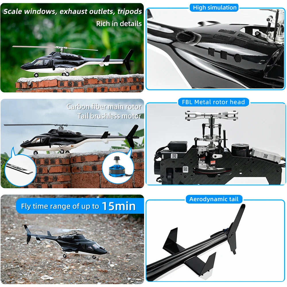 Airwolf 450L GPS RC Helicopter (Ready-to-Fly)