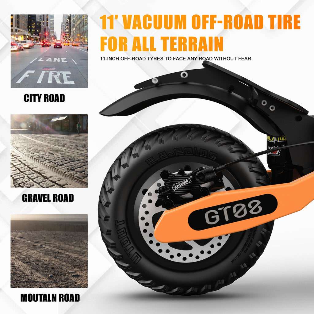 Arwibon GT08 – 5600W Dual Motor Electric Scooter