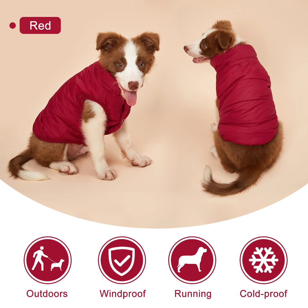 Winter Cotton Dog Vest