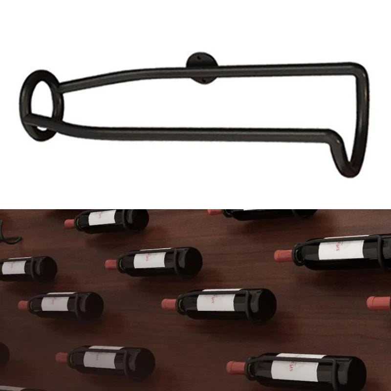 Wall Wine Rack – Metal Display Holder