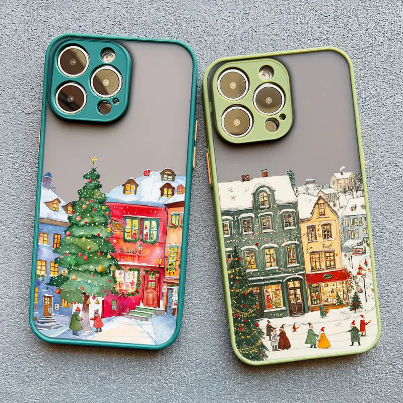 Cartoon Christmas Style iPhone 17 Case