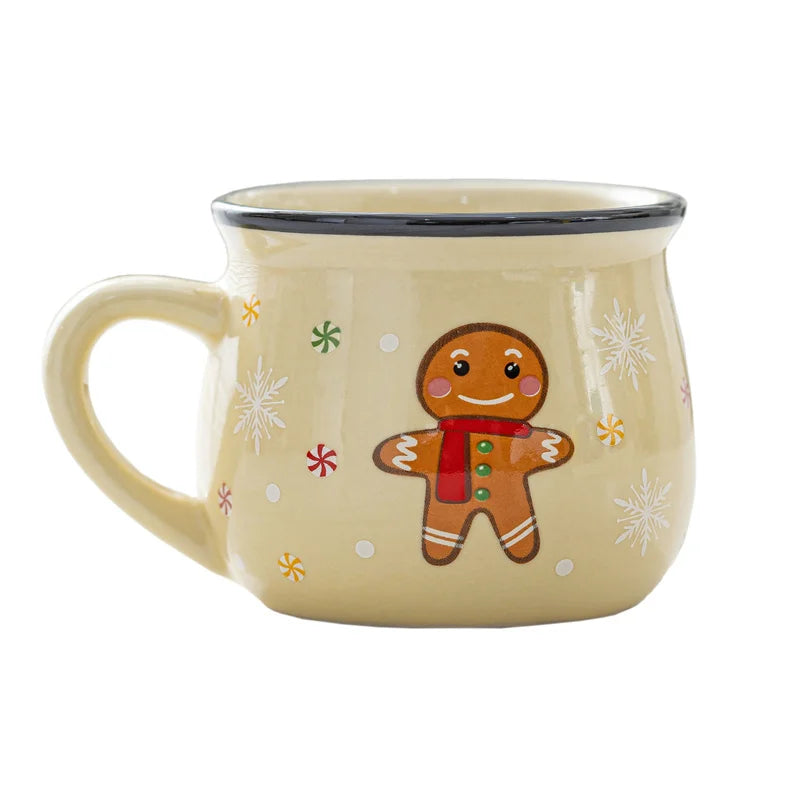Christmas Cartoon Ceramic Mug – 150ml