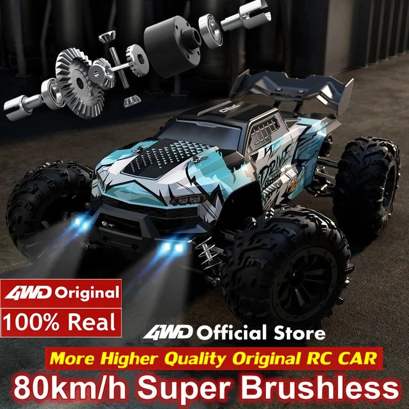 4WD Super Brushless High-Speed RC Truck (1:16)