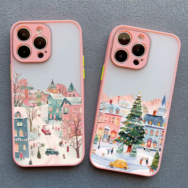 Cartoon Christmas Style iPhone 17 Case