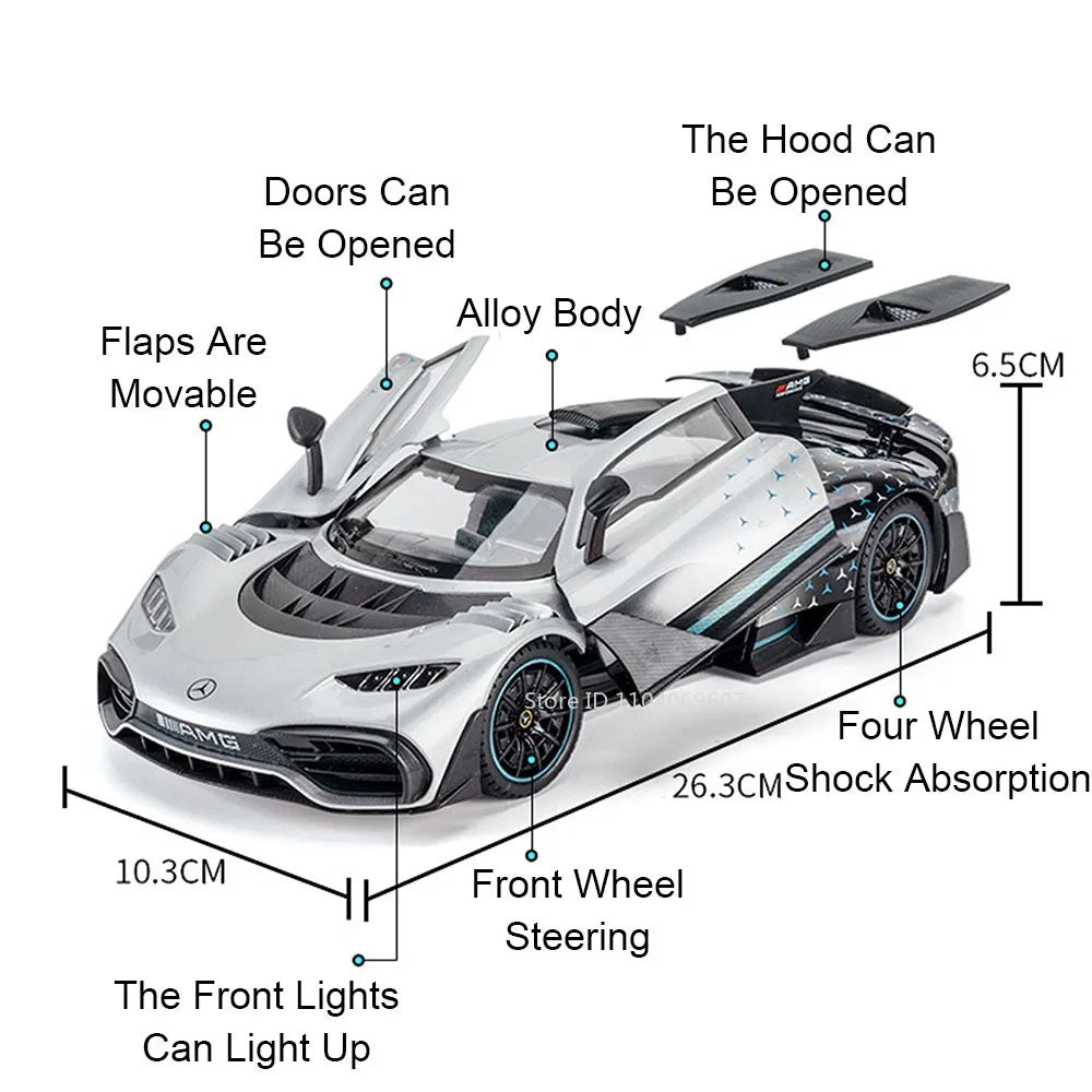 Aventador SVJ63 ONE – 1:18 Diecast Supercar Model