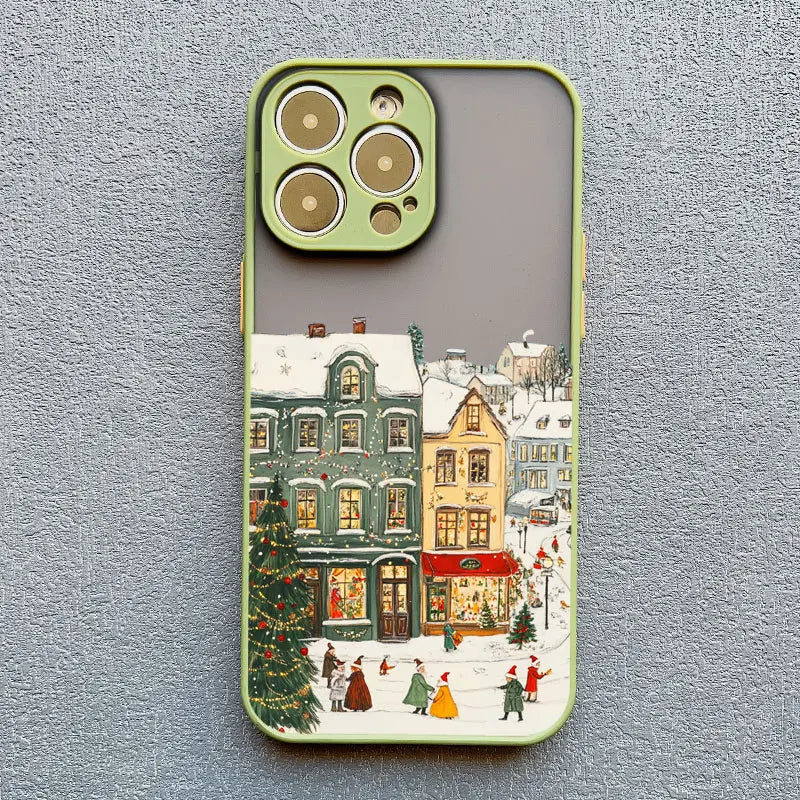 Cartoon Christmas Style iPhone 17 Case