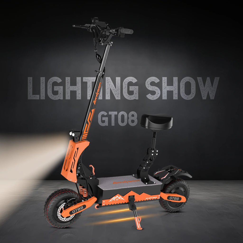 Arwibon GT08 – 5600W Dual Motor Electric Scooter