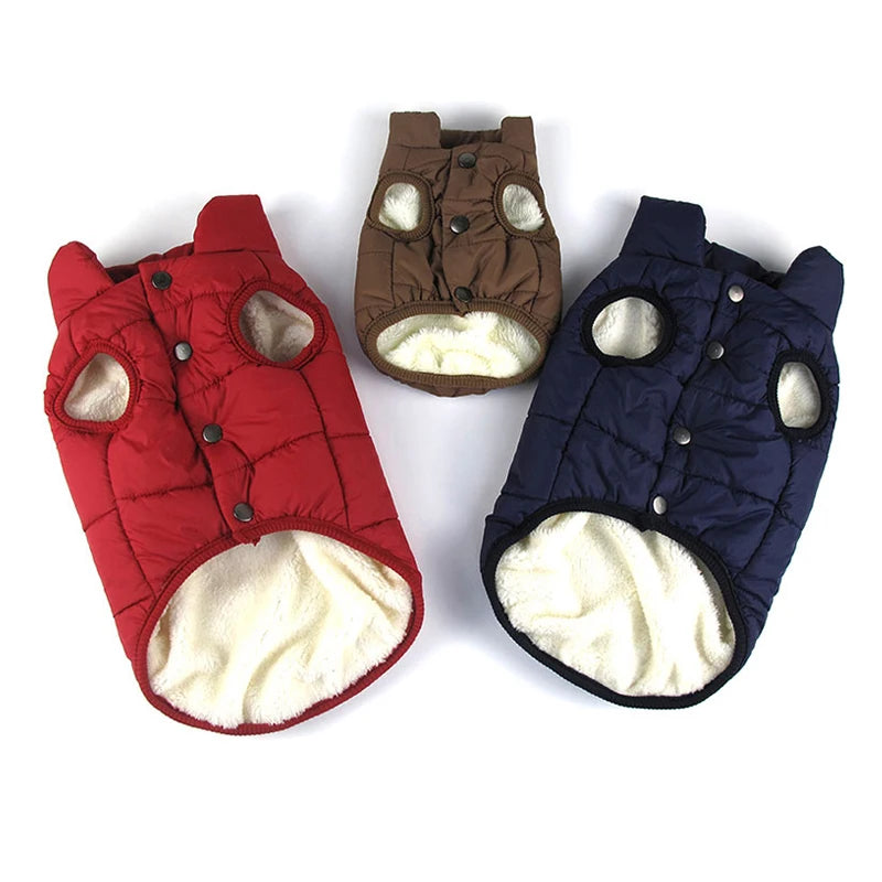 Winter Cotton Dog Vest