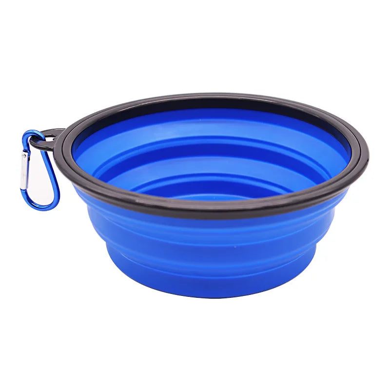 Portable Folding Pet Bowl – 2-in-1