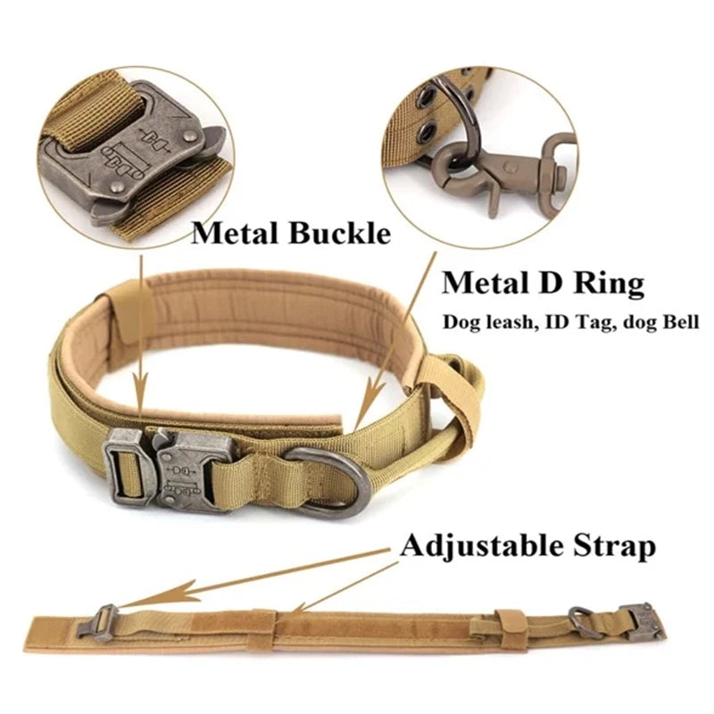 Tactical Dog Harness & Leash Set