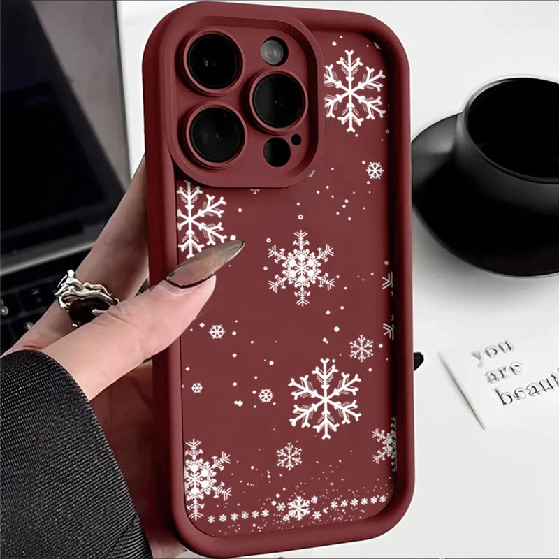 Christmas Tree Silicone Shockproof Case for iPhone