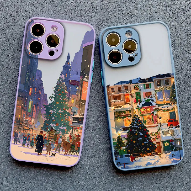 Cartoon Christmas Style iPhone 17 Case