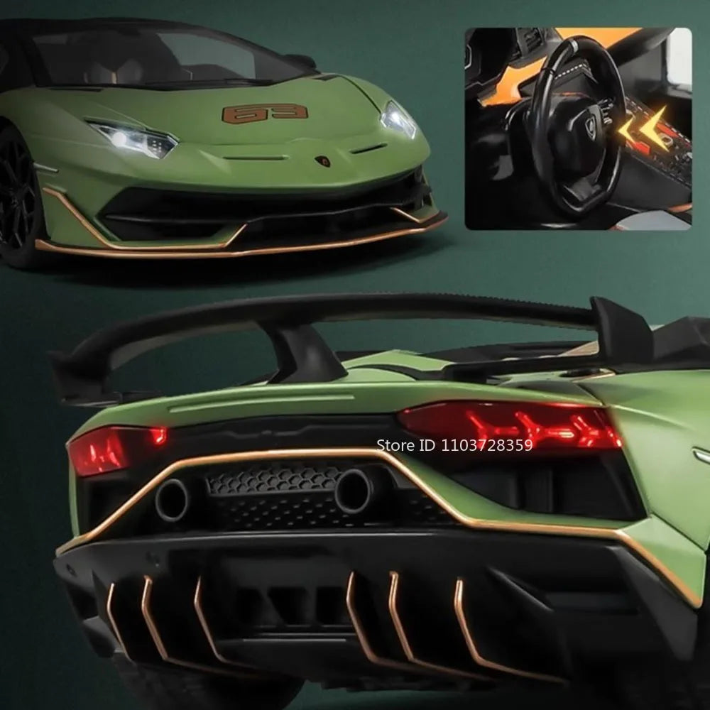 Aventador SVJ63 ONE – 1:18 Diecast Supercar Model