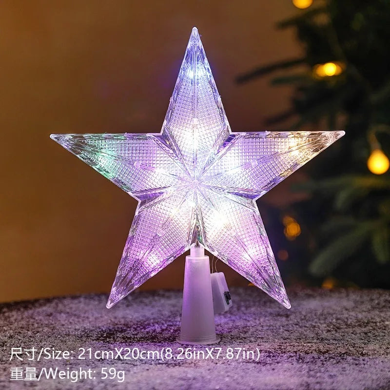 LED Christmas Tree Star Topper