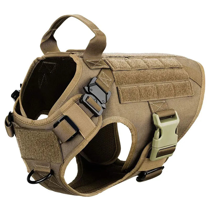 Tactical Dog Harness & Leash Set