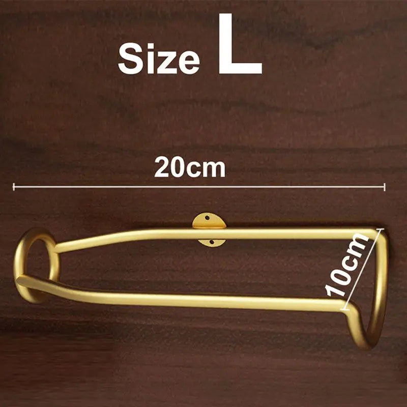 Wall Wine Rack – Metal Display Holder