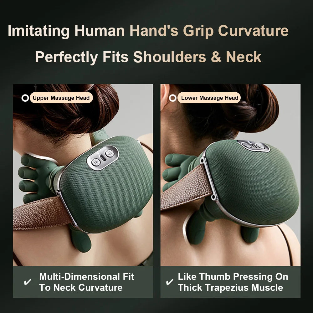 4D Heated Neck & Shoulder Massager