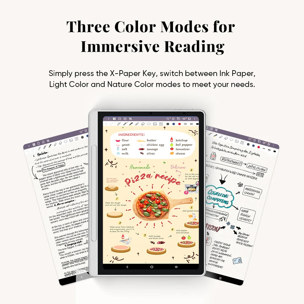 XPPen Magic Note Pad – Android 14 Digital Writing Tablet