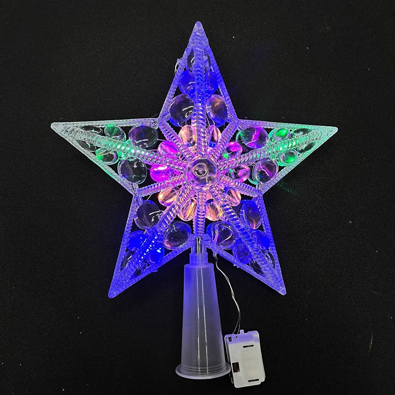 LED Christmas Tree Star Topper