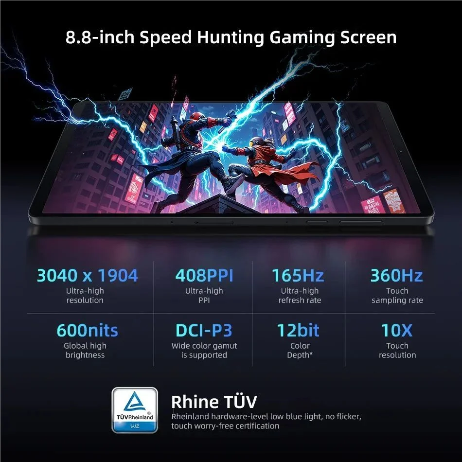 Lenovo Legion Y700 Gen 4 – 8.8" Gaming Tablet (Snapdragon 8 Elite)