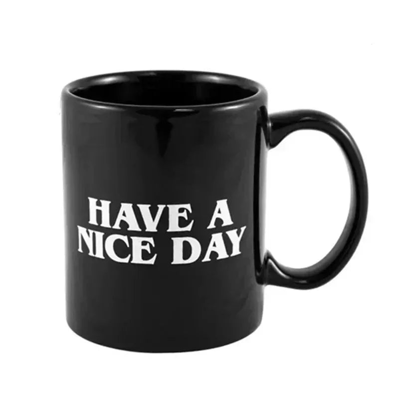 Creative Middle Finger Ceramic Mug – 300ml