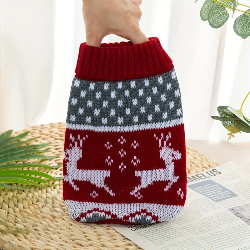 Christmas Knitted Pet Sweater