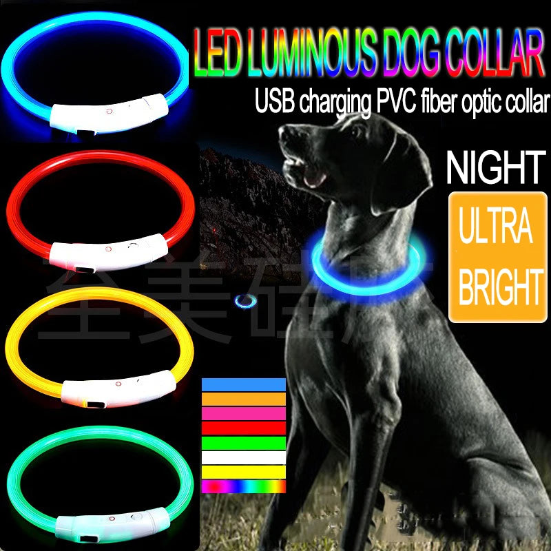 LED Luminous Dog Collar