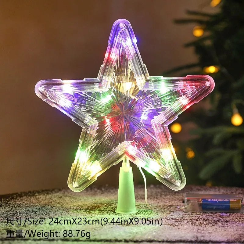 LED Christmas Tree Star Topper