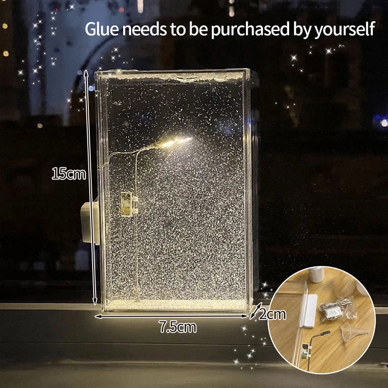 DIY Snow Globe Night Light Lamp Kit