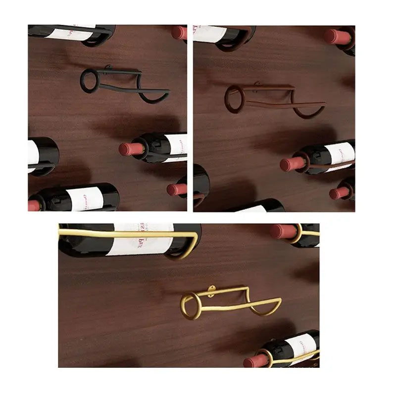 Wall Wine Rack – Metal Display Holder
