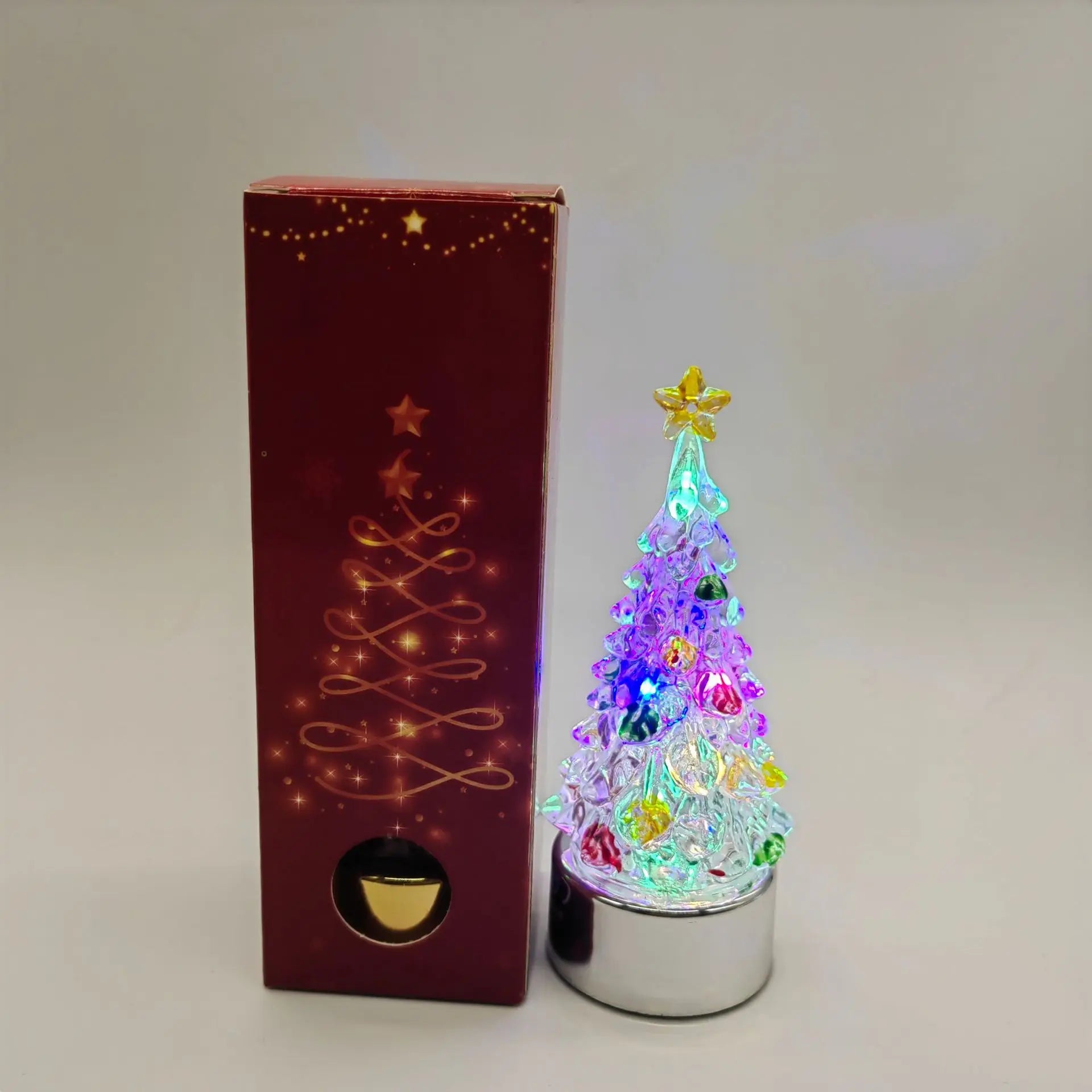 Mini LED Christmas Tree Night Light