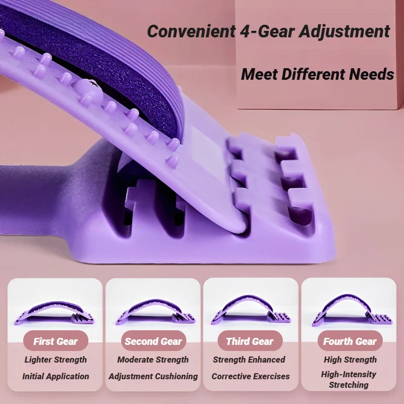 Adjustable Lumbar Back Stretcher/cracker