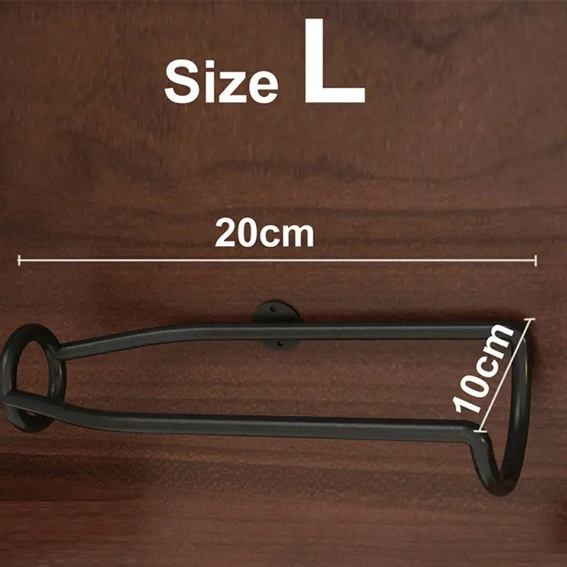 Wall Wine Rack – Metal Display Holder