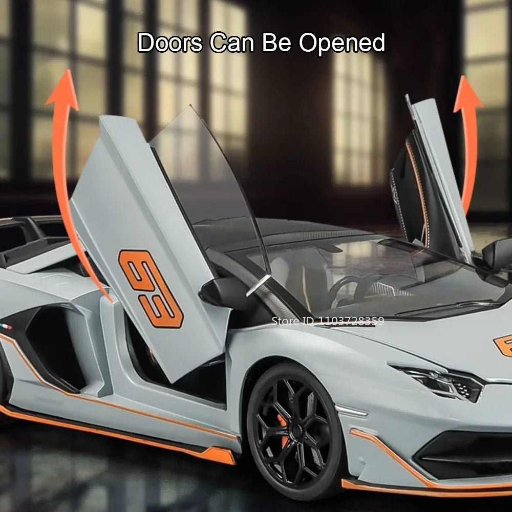 Aventador SVJ63 ONE – 1:18 Diecast Supercar Model